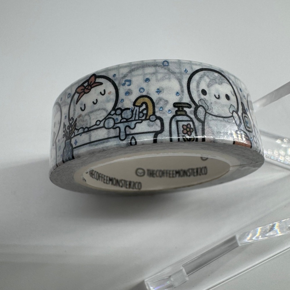 TheCoffeeMonsterzCo TCMC | In the Bathroom washi